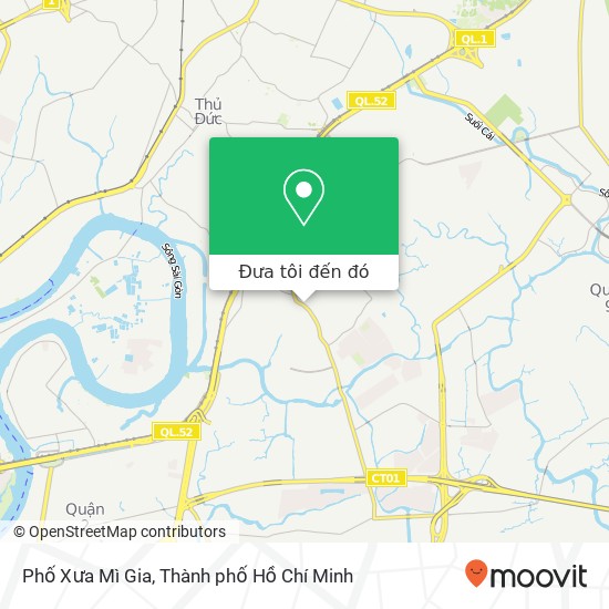 Bản đồ Phố Xưa Mì Gia, 307 ĐƯỜNG Đỗ Xuân Hợp Quận 9, Thành Phố Hồ Chí Minh