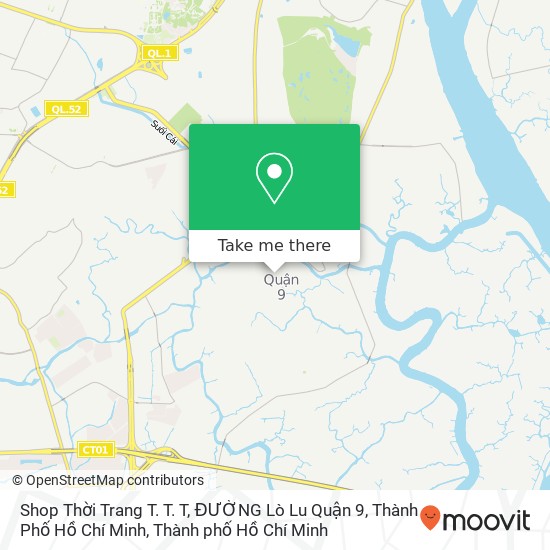 Bản đồ Shop Thời Trang T. T. T, ĐƯỜNG Lò Lu Quận 9, Thành Phố Hồ Chí Minh