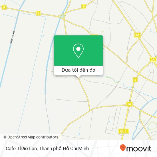 Bản đồ Cafe Thảo Lan, ĐƯỜNG Quách Điêu Huyện Bình Chánh, Thành Phố Hồ Chí Minh