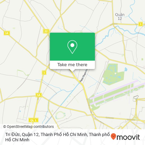 Bản đồ Trí Đức, Quận 12, Thành Phố Hồ Chí Minh