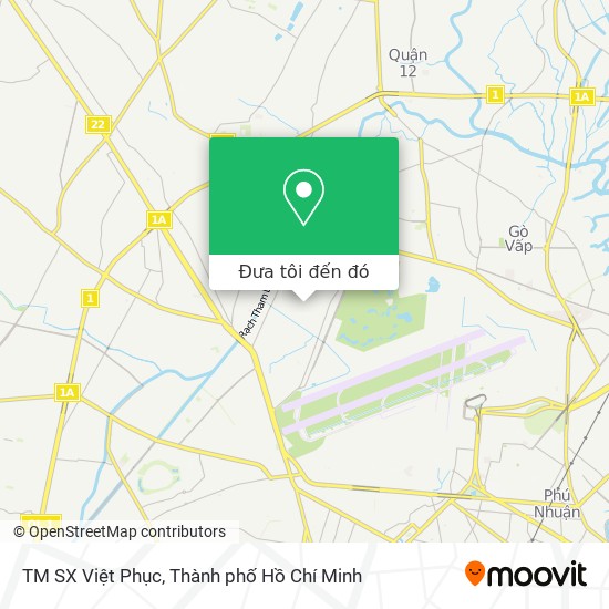 Bản đồ TM SX Việt Phục