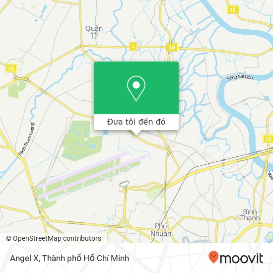 Bản đồ Angel X, ĐƯỜNG Quang Trung Quận Gò Vấp, Thành Phố Hồ Chí Minh