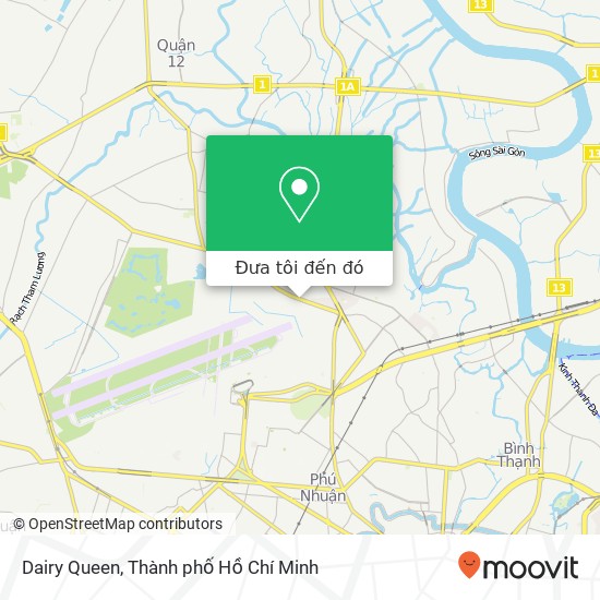 Bản đồ Dairy Queen, 145 ĐƯỜNG Quang Trung Quận Gò Vấp, Thành Phố Hồ Chí Minh