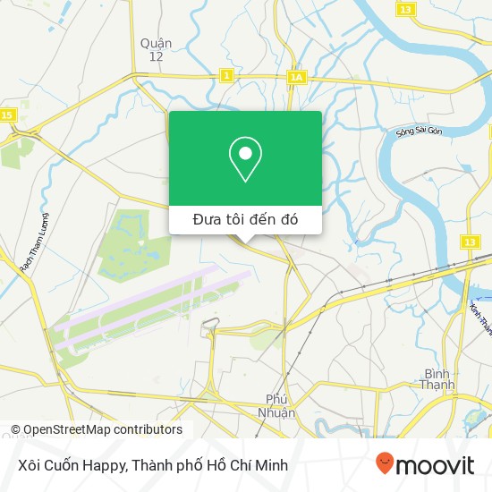 Bản đồ Xôi Cuốn Happy, ĐƯỜNG Quang Trung Quận Gò Vấp, Thành Phố Hồ Chí Minh
