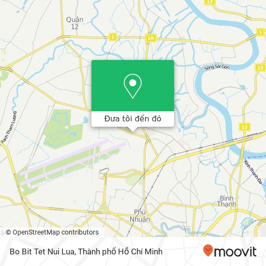 Bản đồ Bo Bit Tet Nui Lua, ĐƯỜNG Quang Trung Quận Gò Vấp, Thành Phố Hồ Chí Minh