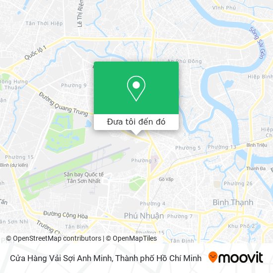 Bản đồ Cửa Hàng Vải Sợi Anh Minh
