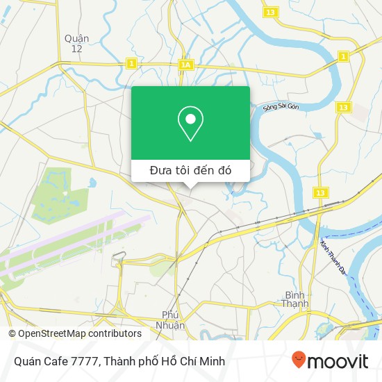 Bản đồ Quán Cafe 7777, ĐƯỜNG Lê Đức Thọ Quận Gò Vấp, Thành Phố Hồ Chí Minh