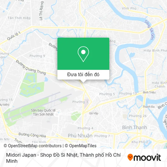 Bản đồ Midori Japan - Shop Đồ Si Nhật