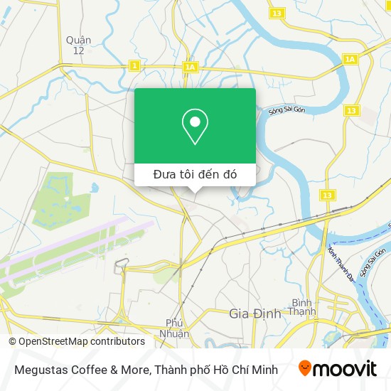 Bản đồ Megustas Coffee & More