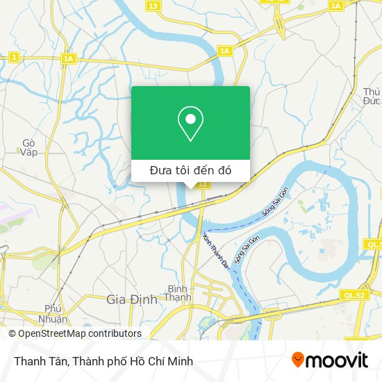 Bản đồ Thanh Tân