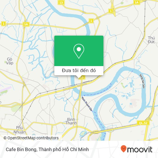 Bản đồ Cafe Bin Bong, ĐƯỜNG Số 5 Quận Thủ Đức, Thành Phố Hồ Chí Minh