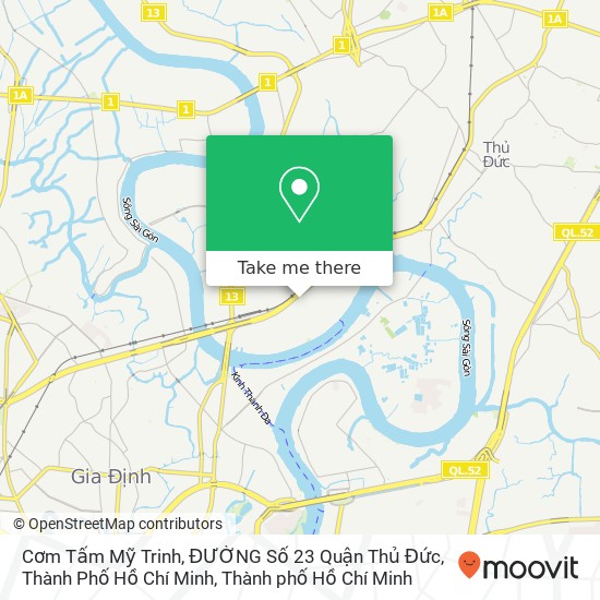 Bản đồ Cơm Tấm Mỹ Trinh, ĐƯỜNG Số 23 Quận Thủ Đức, Thành Phố Hồ Chí Minh