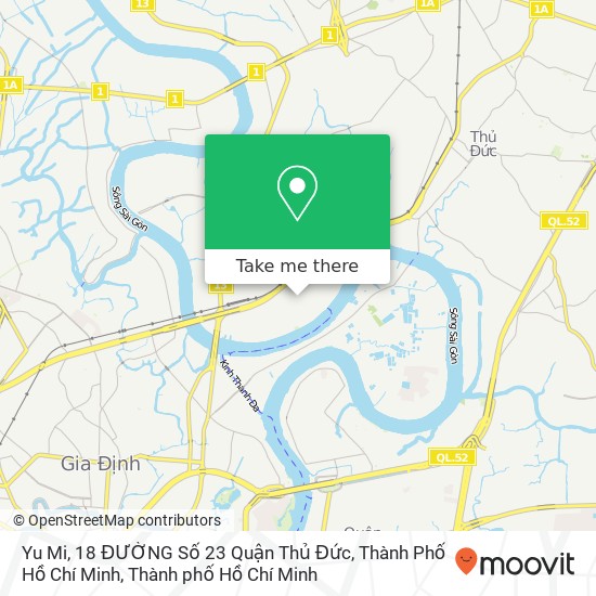 Bản đồ Yu Mi, 18 ĐƯỜNG Số 23 Quận Thủ Đức, Thành Phố Hồ Chí Minh