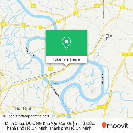 Bản đồ Minh Châu, ĐƯỜNG Kha Vạn Cân Quận Thủ Đức, Thành Phố Hồ Chí Minh