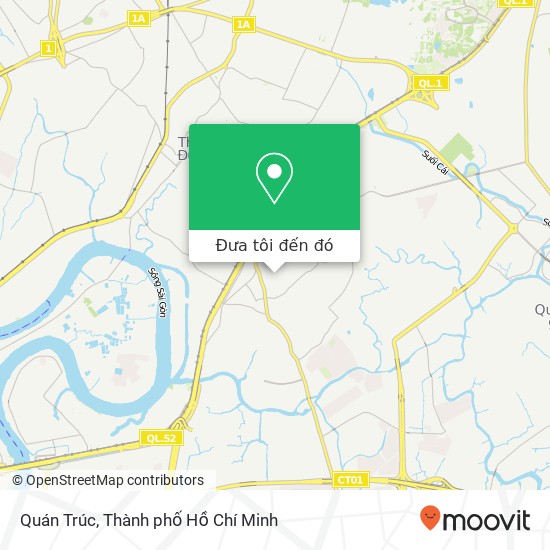 Bản đồ Quán Trúc, ĐƯỜNG Số 61 Quận 9, Thành Phố Hồ Chí Minh