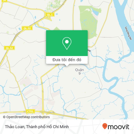 Bản đồ Thảo Loan, 58 ĐƯỜNG Số 1 Quận 9, Thành Phố Hồ Chí Minh