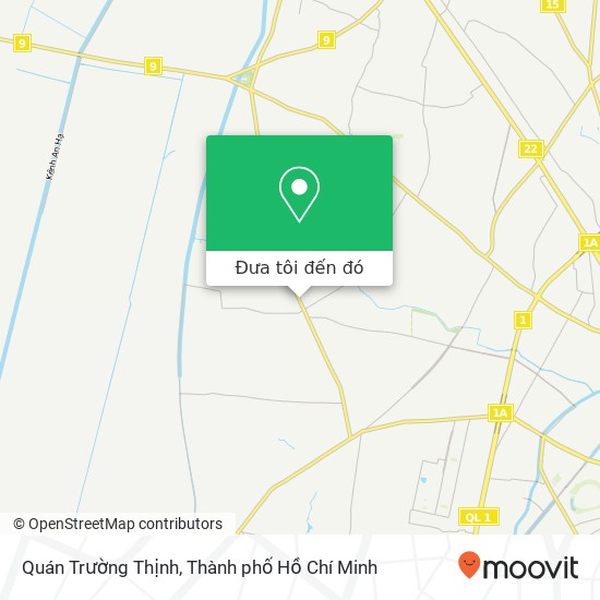 Bản đồ Quán Trường Thịnh, ĐƯỜNG Quách Điêu Huyện Bình Chánh, Thành Phố Hồ Chí Minh