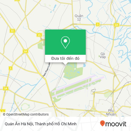 Bản đồ Quán Ăn Hà Nội, 581 ĐƯỜNG Tân Sơn Quận Gò Vấp, Thành Phố Hồ Chí Minh