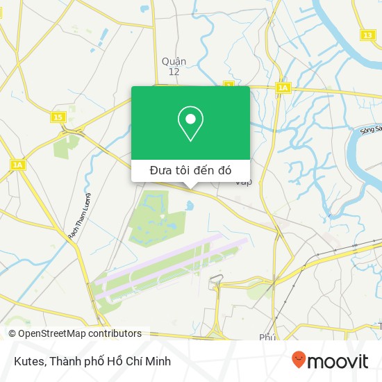 Bản đồ Kutes, 1 ĐƯỜNG Lê Văn Thọ Quận Gò Vấp, Thành Phố Hồ Chí Minh