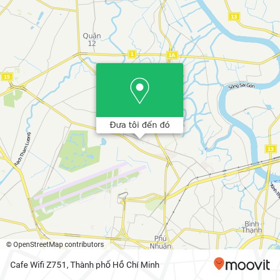Bản đồ Cafe Wifi Z751, ĐƯỜNG Phan Văn Trị Quận Gò Vấp, Thành Phố Hồ Chí Minh