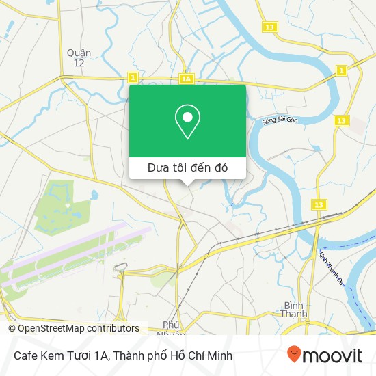 Bản đồ Cafe Kem Tươi 1A, ĐƯỜNG Lê Đức Thọ Quận Gò Vấp, Thành Phố Hồ Chí Minh