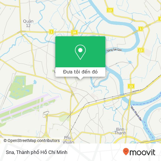 Bản đồ Sna, Dương Quảng Hàm Quận Gò Vấp, Thành Phố Hồ Chí Minh