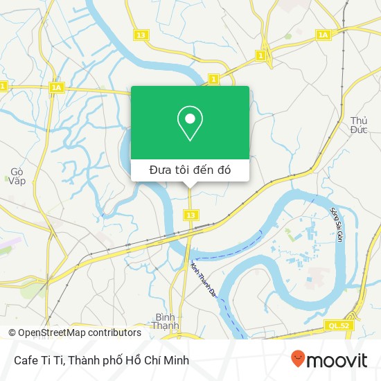 Bản đồ Cafe Ti Ti, ĐƯỜNG Số 2 Quận Thủ Đức, Thành Phố Hồ Chí Minh