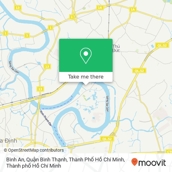 Bản đồ Bình An, Quận Bình Thạnh, Thành Phố Hồ Chí Minh