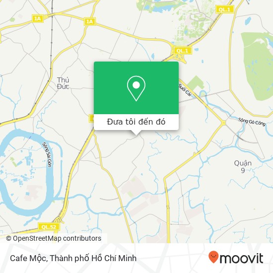 Bản đồ Cafe Mộc, 247 ĐƯỜNG Tăng Nhơn Phú Quận 9, Thành Phố Hồ Chí Minh