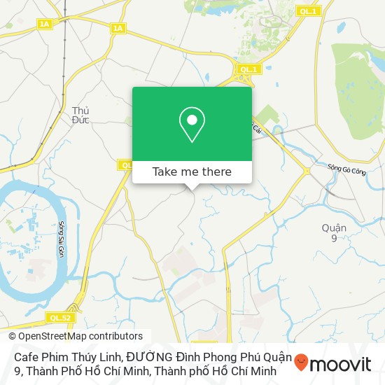 Bản đồ Cafe Phim Thúy Linh, ĐƯỜNG Đình Phong Phú Quận 9, Thành Phố Hồ Chí Minh