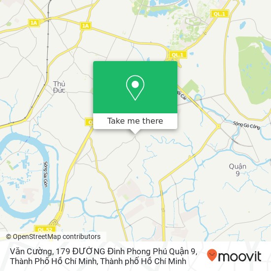 Bản đồ Văn Cường, 179 ĐƯỜNG Đình Phong Phú Quận 9, Thành Phố Hồ Chí Minh