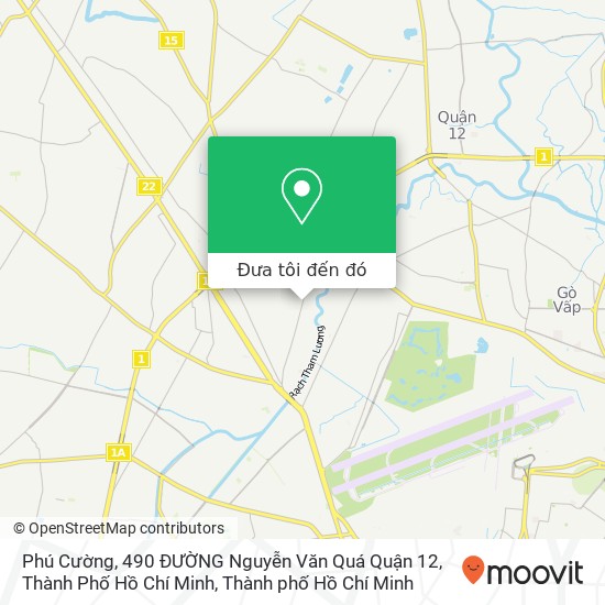 Bản đồ Phú Cường, 490 ĐƯỜNG Nguyễn Văn Quá Quận 12, Thành Phố Hồ Chí Minh