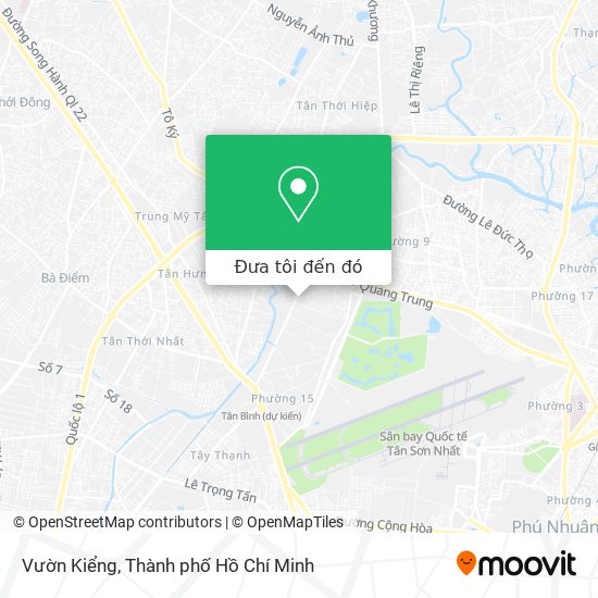 Bản đồ Vườn Kiểng