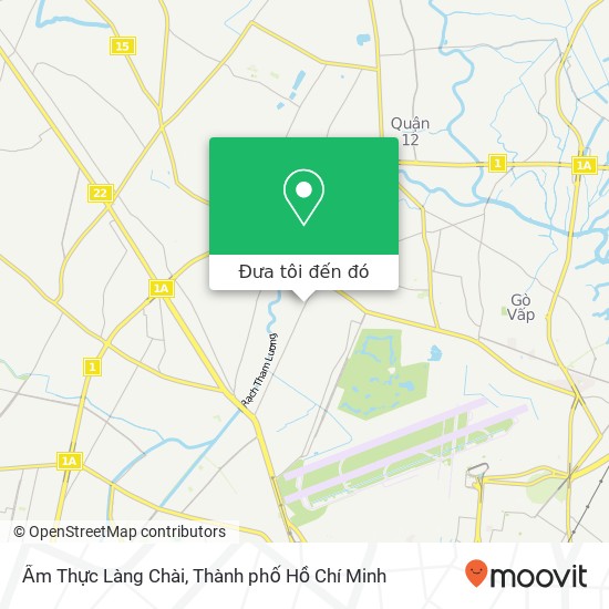 Bản đồ Ẩm Thực Làng Chài, ĐƯỜNG Phan Huy Ích Quận Gò Vấp, Thành Phố Hồ Chí Minh