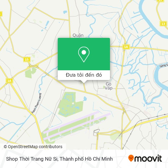 Bản đồ Shop Thời Trang Nữ Si