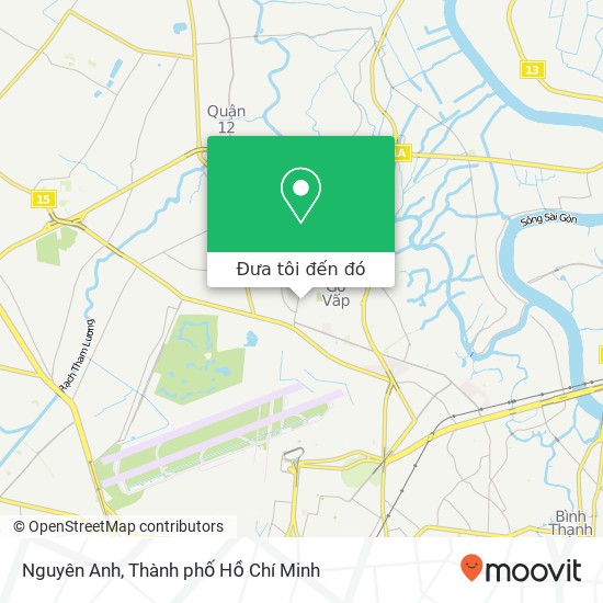 Bản đồ Nguyên Anh, ĐƯỜNG Nguyễn Văn Lượng Quận Gò Vấp, Thành Phố Hồ Chí Minh