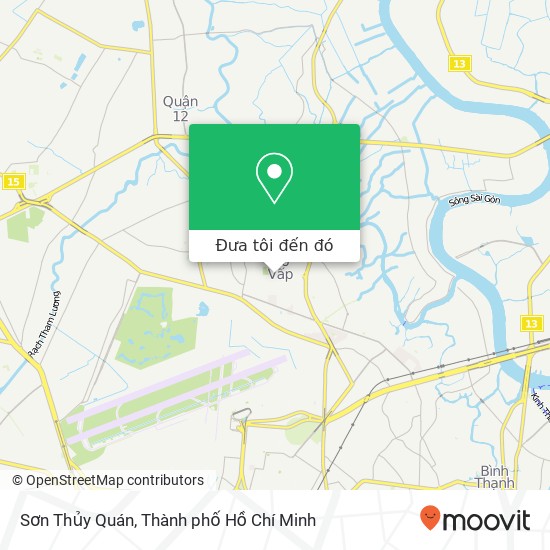 Bản đồ Sơn Thủy Quán, ĐƯỜNG Nguyễn Văn Lượng Quận Gò Vấp, Thành Phố Hồ Chí Minh