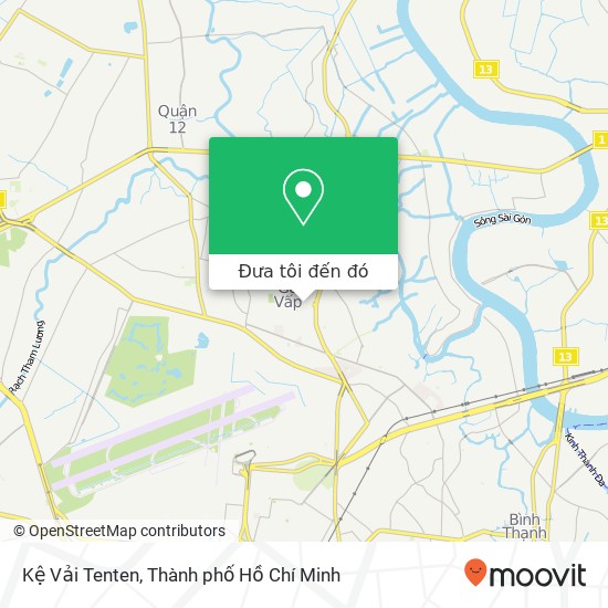 Bản đồ Kệ Vải Tenten, ĐƯỜNG Nguyễn Văn Lượng Quận Gò Vấp, Thành Phố Hồ Chí Minh