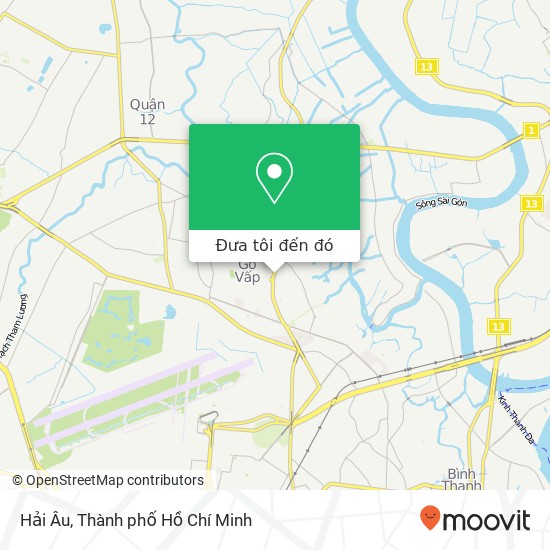 Bản đồ Hải Âu, 93 ĐƯỜNG Nguyễn Oanh Quận Gò Vấp, Thành Phố Hồ Chí Minh