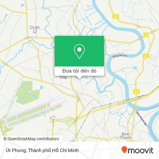 Bản đồ Út Phong, 35 ĐƯỜNG Lê Đức Thọ Quận Gò Vấp, Thành Phố Hồ Chí Minh