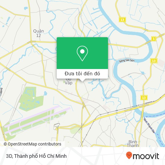 Bản đồ 3D, HẺM 221 Lê Đức Thọ Quận Gò Vấp, Thành Phố Hồ Chí Minh