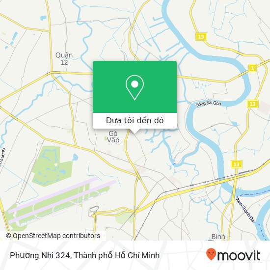 Bản đồ Phương Nhi 324, 324 ĐƯỜNG Lê Đức Thọ Quận Gò Vấp, Thành Phố Hồ Chí Minh