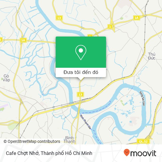 Bản đồ Cafe Chợt Nhớ, 480 13 Quận Thủ Đức, Thành Phố Hồ Chí Minh