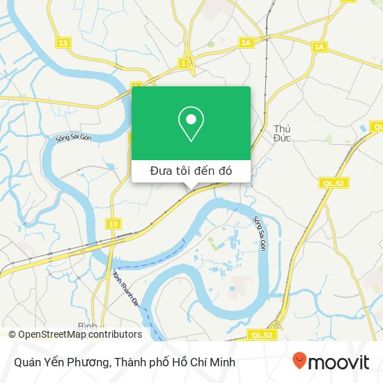 Bản đồ Quán Yến Phương, 513 ĐƯỜNG Kha Vạn Cân Quận Thủ Đức, Thành Phố Hồ Chí Minh