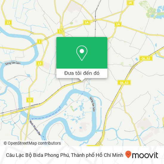Bản đồ Câu Lạc Bộ Bida Phong Phú, 584 ĐƯỜNG Kha Vạn Cân Quận Thủ Đức, Thành Phố Hồ Chí Minh