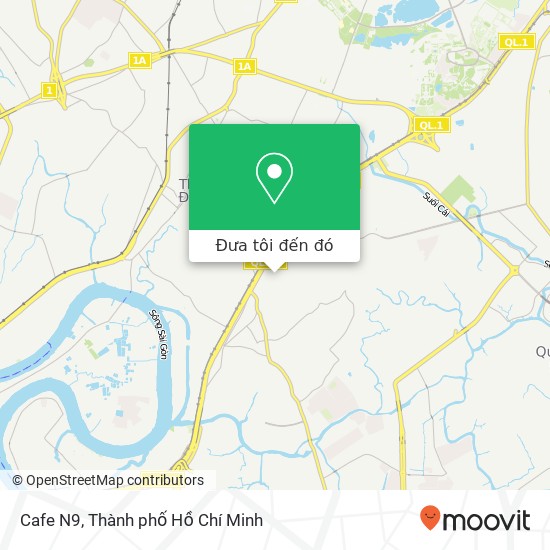 Bản đồ Cafe N9, Quận 9, Thành Phố Hồ Chí Minh