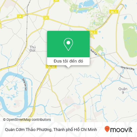 Bản đồ Quán Cơm Thảo Phương, 117 ĐƯỜNG Đình Phong Phú Quận 9, Thành Phố Hồ Chí Minh