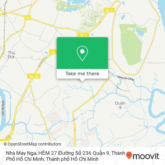 Bản đồ Nhà May Nga, HẺM 27 Đường Số 236 Quận 9, Thành Phố Hồ Chí Minh