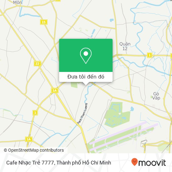 Bản đồ Cafe Nhạc Trẻ 7777, ĐƯỜNG Nguyễn Văn Quá Quận 12, Thành Phố Hồ Chí Minh