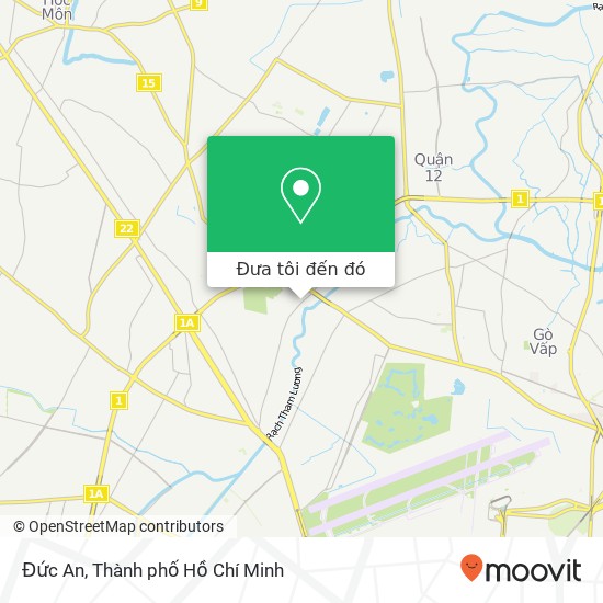 Bản đồ Đức An, ĐƯỜNG Nguyễn Văn Quá Quận 12, Thành Phố Hồ Chí Minh